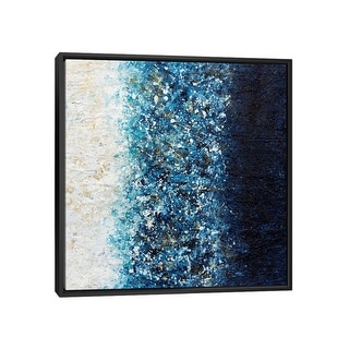iCanvas "Sapphire Blaze" by Nikki Chauhan Framed Canvas Print - Bed